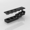 Коробка для накладного монтажа Werkel (черный) W8000008