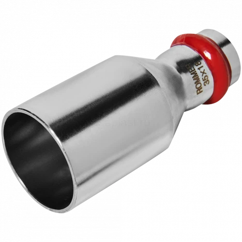 Муфта переходная ROMMER НПр 35 x 18 мм из нержавеющей стали, RSS-0020-003518