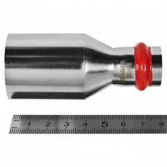 Муфта переходная ROMMER НПр 35 x 18 мм из нержавеющей стали, RSS-0020-003518