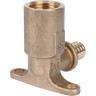 Угольник настенный с длинным нарезным патрубком 16-Rp 1/2 STOUT SFA-0032-001612