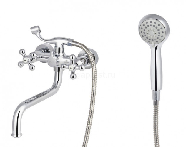 Смеситель для ванны Carlson Lux хром KAISER 11255