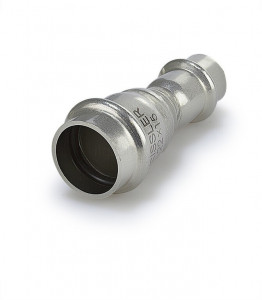 Муфта двухраструбная пресс 28х15 из нержавеющей стали ZEISSLER ZTI.503.002815 (ZTI.503.002815)