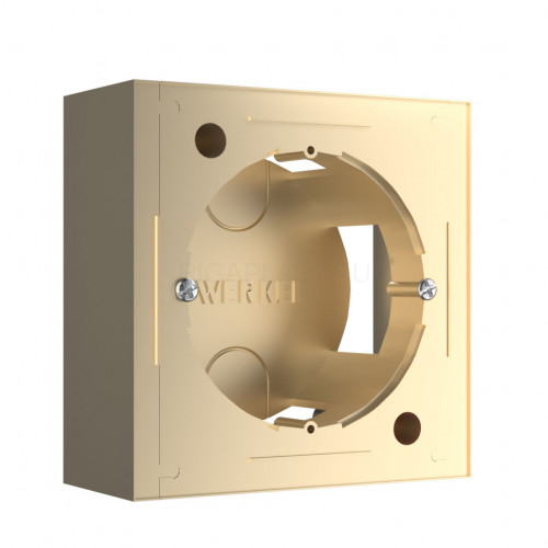 Коробка для накладного монтажа Werkel (шампань) W8000011