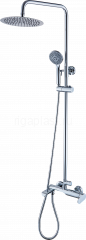 Душевая система GANZER GZ22065, с тропическим душем, хром
