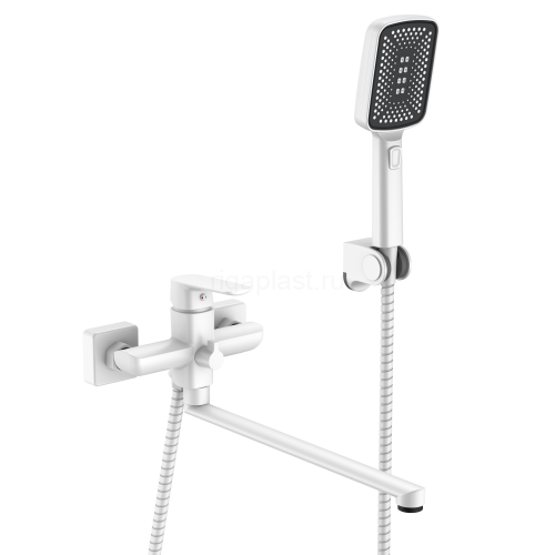 Смеситель для ванны ViEiR V073542-F, белый