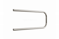 Водяной полотенцесушитель «P» (CS) без полочки, полимерное - черный матовый, P 32/70 1"