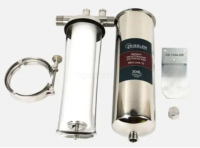 Фильтр магистральный ZEISSLER 10SL 3/4", нержавеющая сталь, без картриджа, ZSm.2203.S.1005