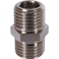 Ниппель HH 1/4, никелированный STOUT SFT-0004-001414