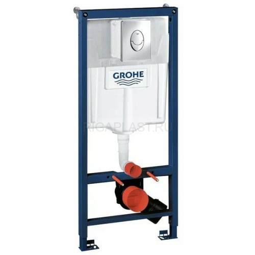 Инсталляция для унитаза GROHE Rapid SL 38721001, комплект 3 в 1, монтажная высота 1.13 м (Грое)