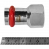 Переходник ВПр-ВР 22х3/4" из стали нержавеющей, прессовой ROMMER