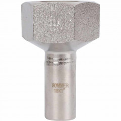 Вставка переходная ROMMER НПр-ВР 18 мм x 1" из нержавеющей стали, RSS-1023-000181