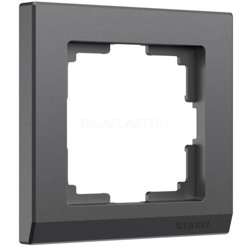 Рамка на 1 пост Werkel Stark (графит матовый) W0011864