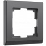 Рамка на 1 пост Werkel Stark (графит матовый) W0011864