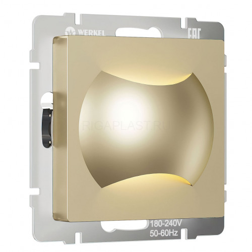 Встраиваемая LED подсветка Werkel МУН (шампань) W1154511
