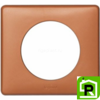 Рамка Legrand Celiane 1-постовая корица 068651