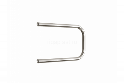 Водяной полотенцесушитель «P» (CS) без полочки, полимерное - черный матовый, P 32/40 1"