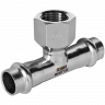 Тройник-переходник ROMMER ВР 15 мм x 1/2" из нержавеющей стали, RSS-0015-001512