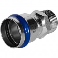 Переходник STOUT ВПр-НР, 35 мм x 1 дюйм, из нержавеющей стали, SSS-2021-000351