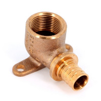 Угольник настенный с внутренней резьбой 20-Rp 3/4, короткий RX+ REHAU 14563601001