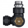 Набор термостатический трехосевой 1/2" Royal Thermo Design Pro 15мм М30х1,5 (Черный)