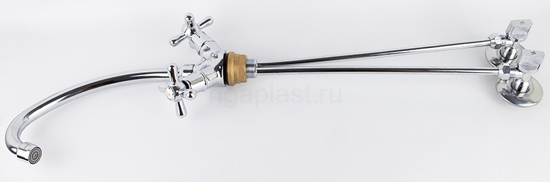 Смеситель для кухни Carlson Style Chrome KAISER 11133