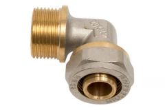 Угольник обжим с наружной резьбой 20х3/4" Millennium MUM3420