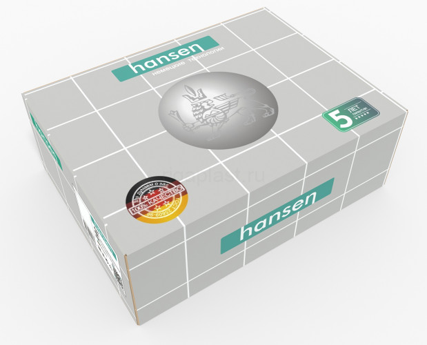 Смеситель для душа HANSEN H20018-F, белый