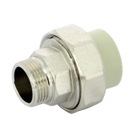 Разъёмное соединение с наружной резьбой PP-R 25х3/4" FV-Plast AA237025034