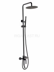Душевая система Grocenberg GB7025BL Черный матовый 5.004