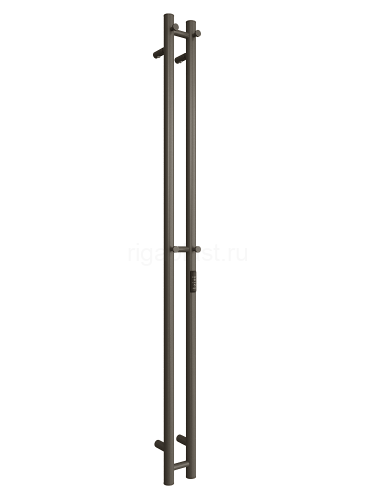 Полотенцесушитель электрический ДВИН X-2 neo 120/8, графит, с диммером, арт. 4657795059919