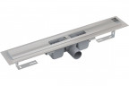 Душевой лоток AlcaPlast APZ6S 850 с опорами, в пол около стены, выпуск боковой