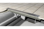 Душевой лоток AlcaPlast APZ6S 850 с опорами, в пол около стены, выпуск боковой