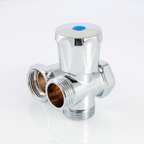 Вентиль-тройник бытовой 3/4" х 3/4" х 3/4" VT.230.N.05
