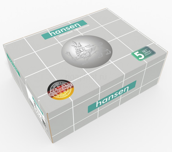 Смеситель для душа HANSEN H23018-F, белый