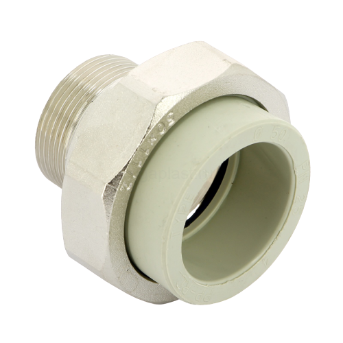Разъёмное соединение с наружной резьбой PP-R 50х1 1/2" FV-Plast AA237050064
