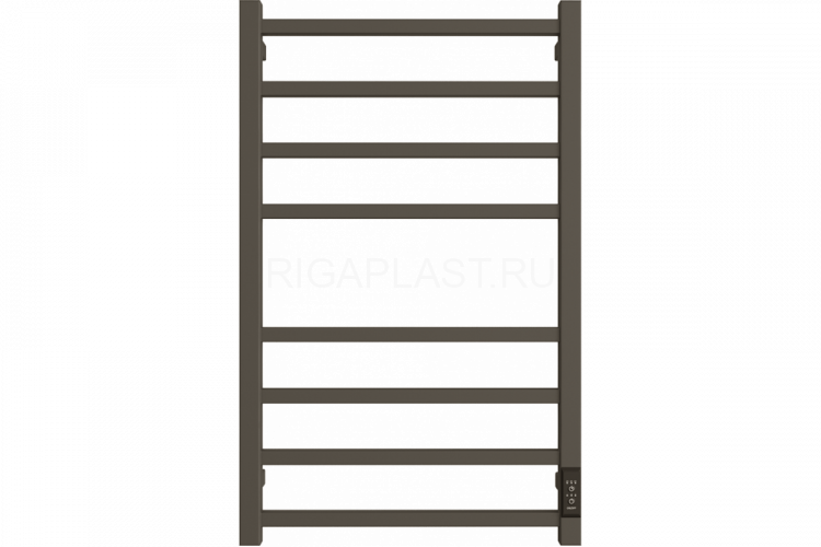 Полотенцесушитель электрический Двин L plaza neo 80х50, графит