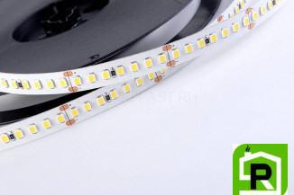 Лента светодиодная LUX, 2835, 168 LED/м, 17 Вт/м, 24В, IP33, Нейтральный белый (4000K)