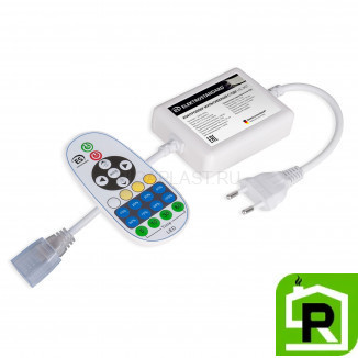 Контроллер для светодиодной ленты Premium мультибелый с ПДУ 220V (радио) IP20 LSC 007