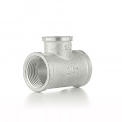 Тройник переходной ELSEN ВВВ 3/4"×1/2"×3/4", латунь с оловянным покрытием (TIN), EBF03.341234T