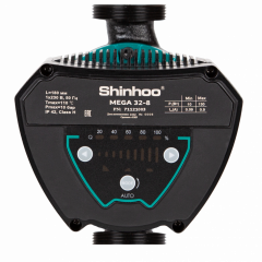 Насос циркуляционный Shinhoo MEGA 32-8, 180 мм, G 2", 71121003