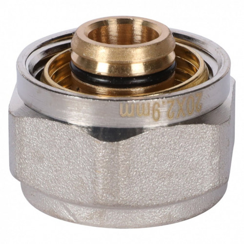 Фитинг компрессионный для труб PEX-AL-PEXc 20х2,9х3/4 ROMMER RFC-1026-202934