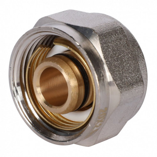 Фитинг компрессионный для труб PEX-AL-PEXc 20х2,9х3/4 ROMMER RFC-1026-202934