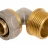 Угольник обжим с наружной резьбой 26х3/4" Millennium MUM3426