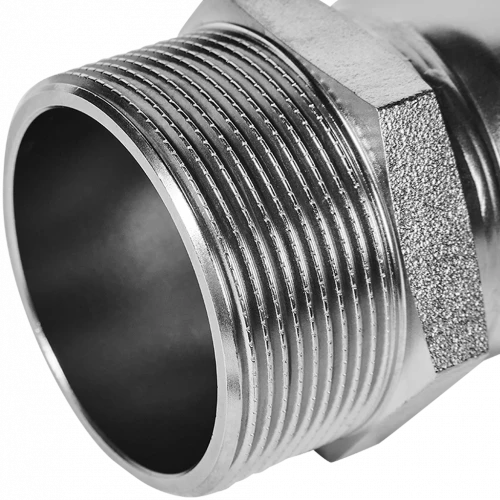 Переходник ROMMER НР 54 мм x 2" из нержавеющей стали, RSS-0021-000542