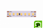 Лента светодиодная LUX, 2835, 168 LED/м, 17 Вт/м, 24В, IP33, Теплый белый (2700K)