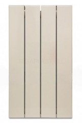 Радиатор биметаллический RIFAR SUPReMO 500 8 секций, боковое подключение (айвори)