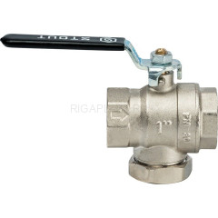Кран шаровой STOUT с фильтром, 1", SVF 0001 000025