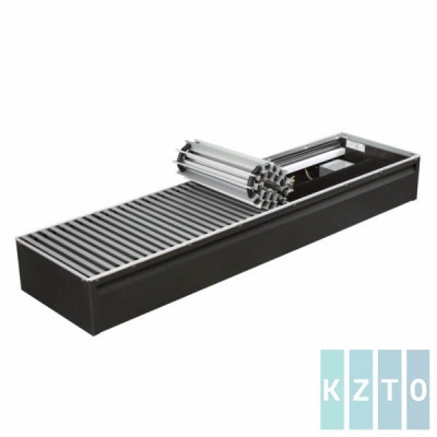 Конвектор внутрипольный водяной Бриз В 220V 260-120-2100 с принудительной конвекцией КЗТО