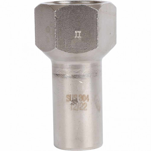 Вставка переходная ROMMER НПр-ВР 22 мм x 3/4" из нержавеющей стали, RSS-1023-002234