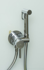 Смеситель для биде GANZER GZ42101 Set, скрытый монтаж, хром